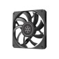 SilverStone Air Slimmer 120 Fan 1-pack Sort 120 mm